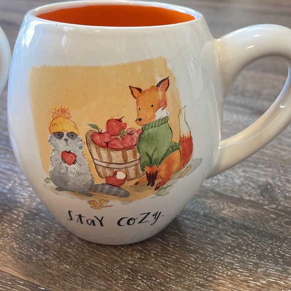 Pair of RAE DUNN Fall Mugs. EUC - Picture 3 of 7